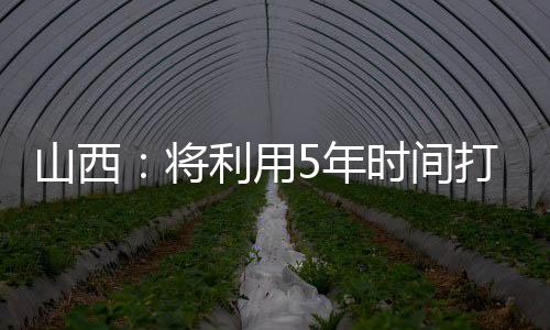 山西:将利用5年时间打造7个构树扶贫工程基地